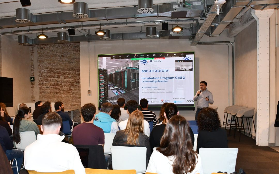 BSC AIF Incubation Programme Call 2 Began with Onboarding Session in Barcelona