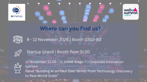 Web Summit 2026: Power your AI startup with BSC AIF