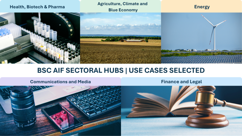 BSC AI Factory Sectoral Hubs select the first use cases to develop in Spain